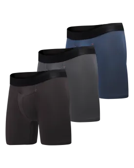3 Pack Re:Luxe Paradise Pocket Boxer Brief - Standard Fit