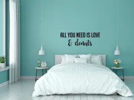 All You Need Is Love Wall Decal