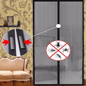 Anti Mosquito Curtain Magnetic Net Mesh Automatic Closing