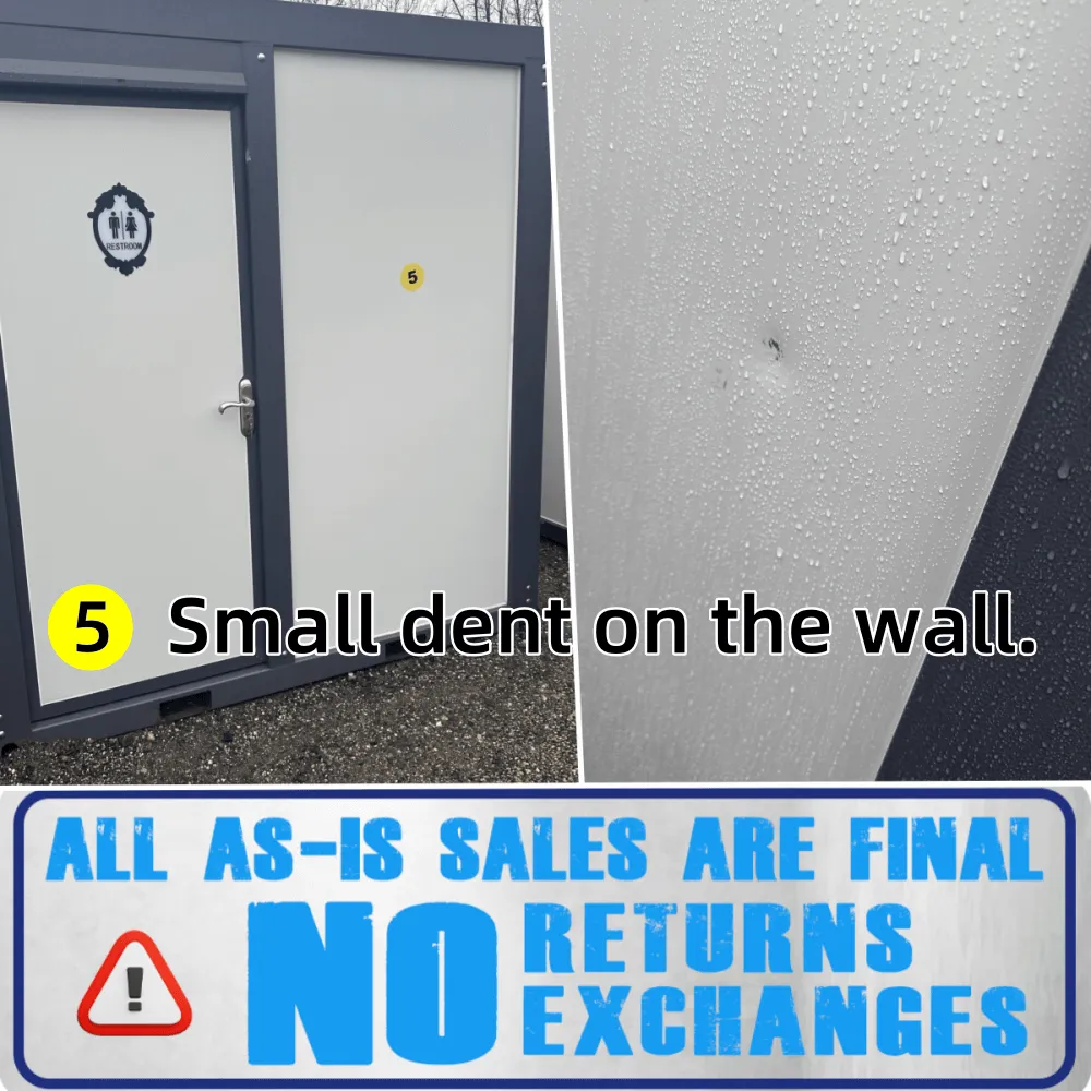 [AS-IS] Portable Toilet with Showers, Like New