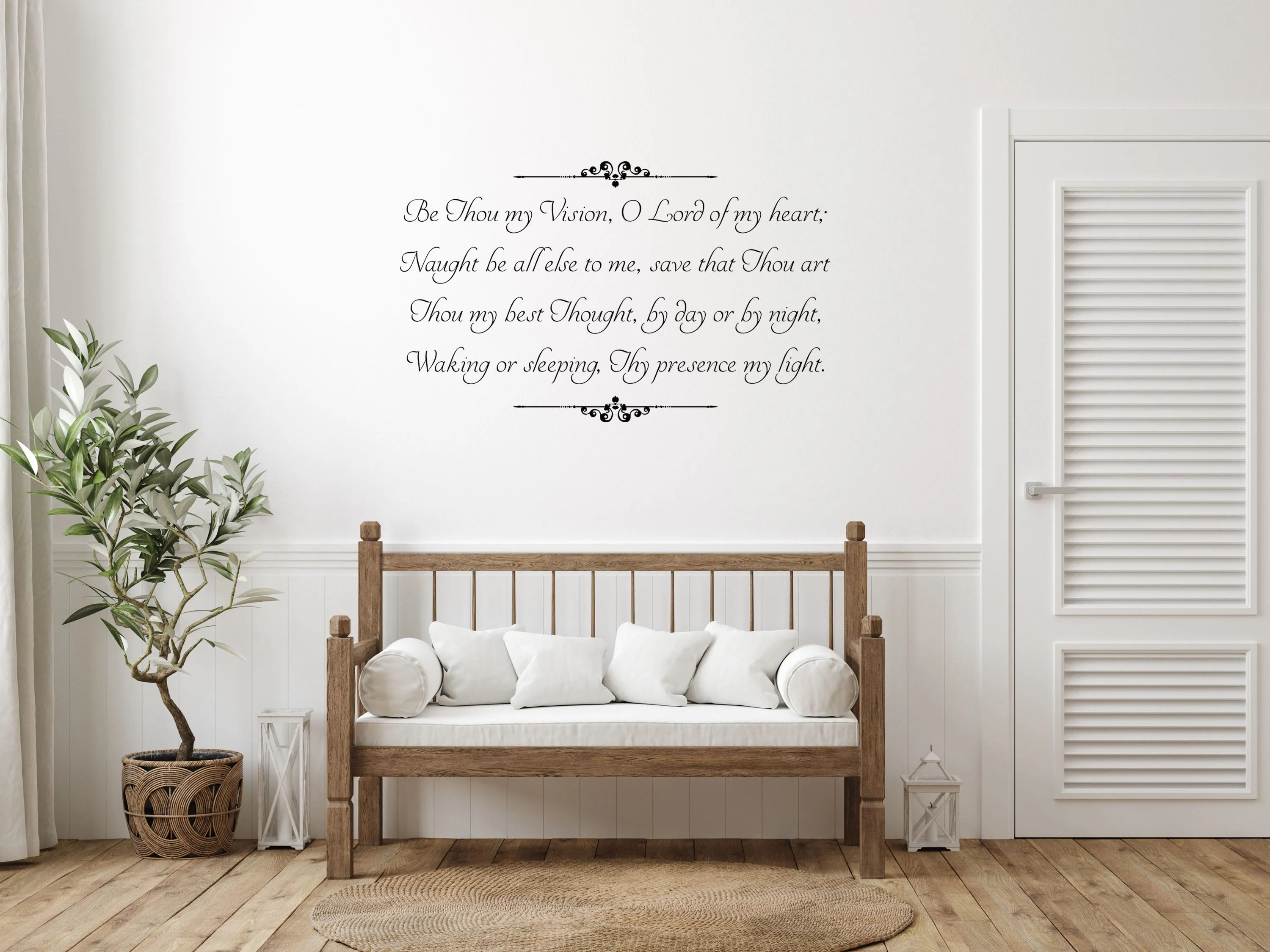 Be Thou My Vision Wall Decal