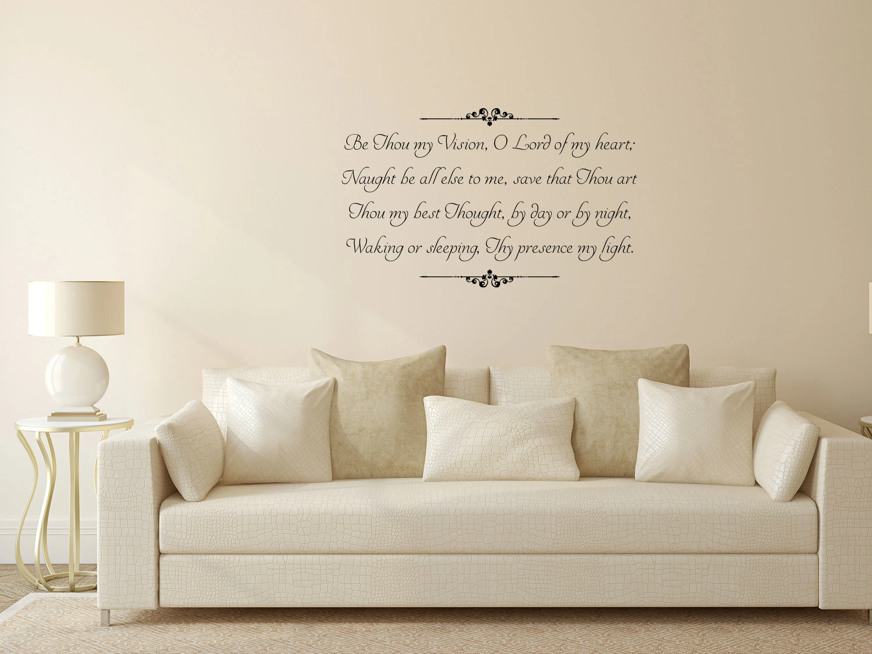 Be Thou My Vision Wall Decal