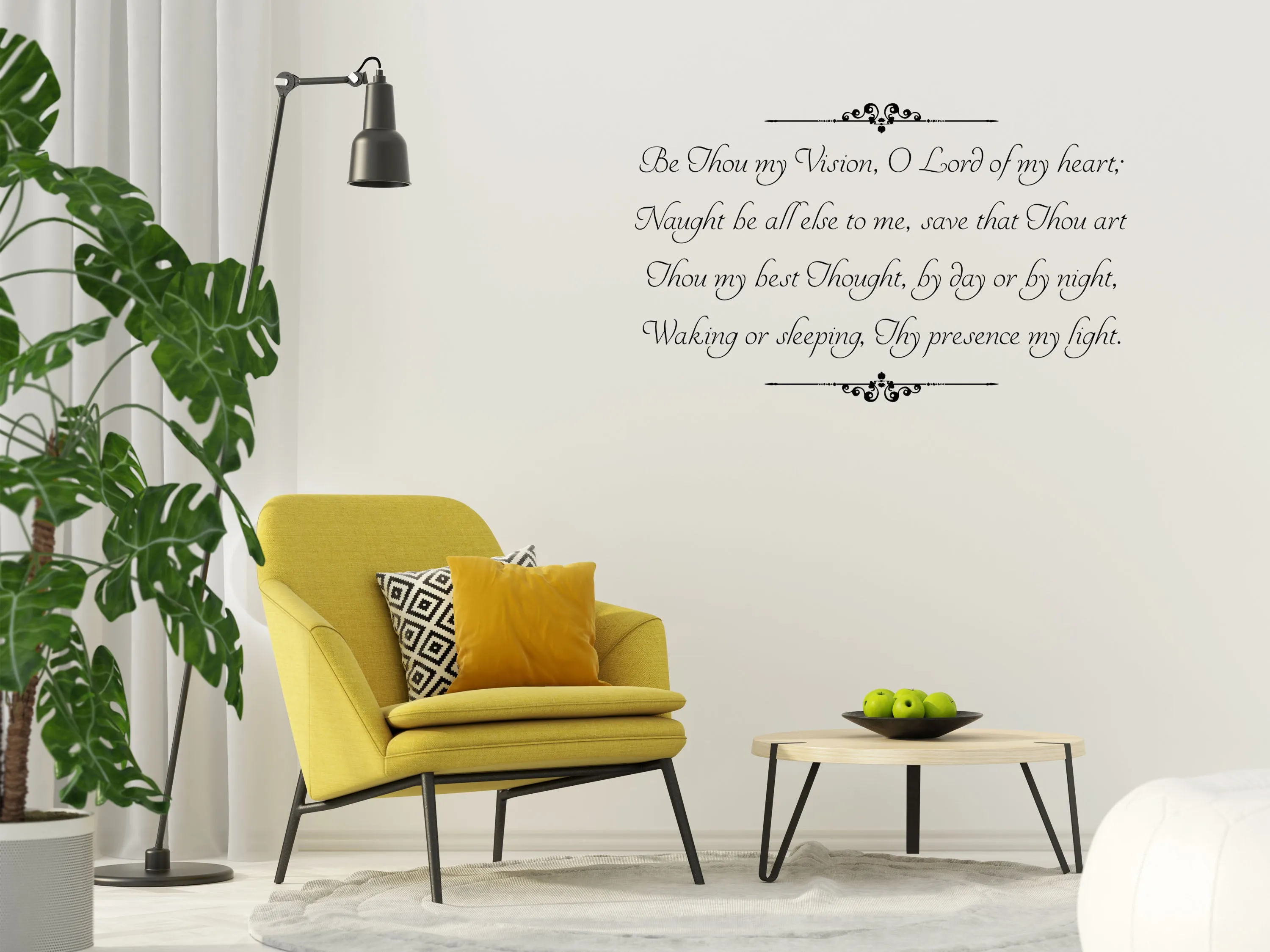Be Thou My Vision Wall Decal