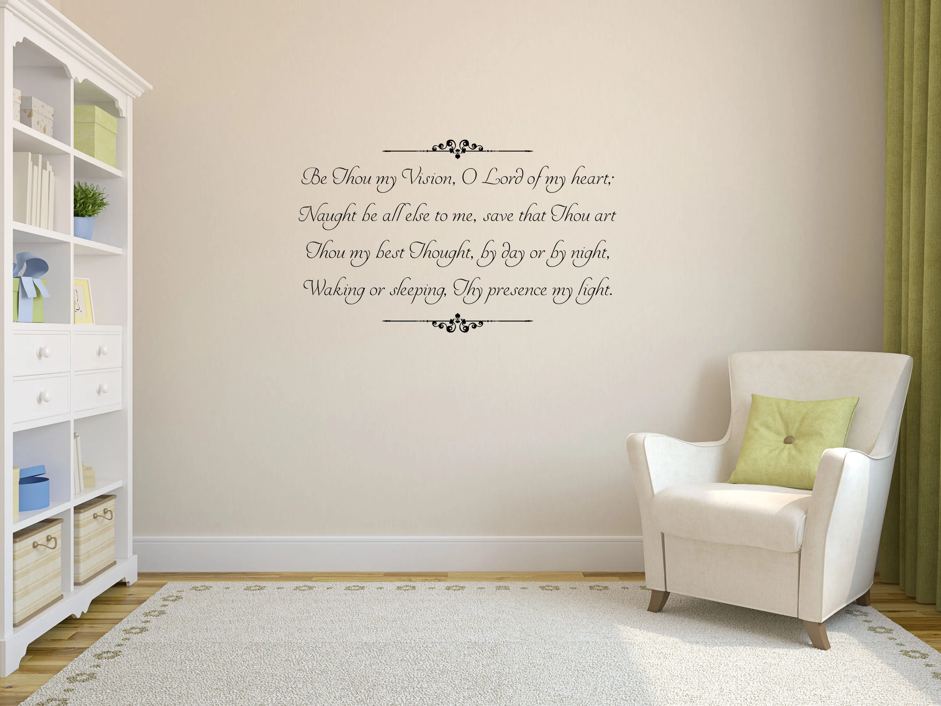 Be Thou My Vision Wall Decal