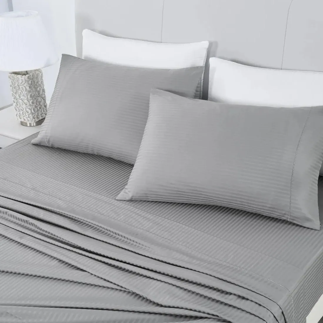 Bibb Home 1000 Thread Count Egyptian Cotton Sheet Set