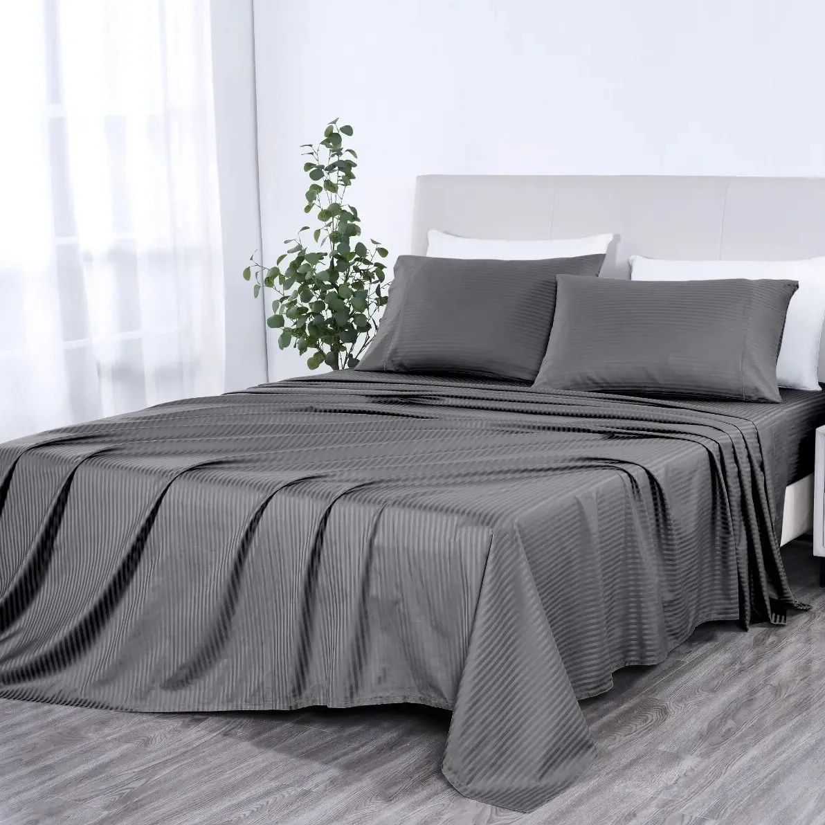 Bibb Home 1000 Thread Count Egyptian Cotton Sheet Set