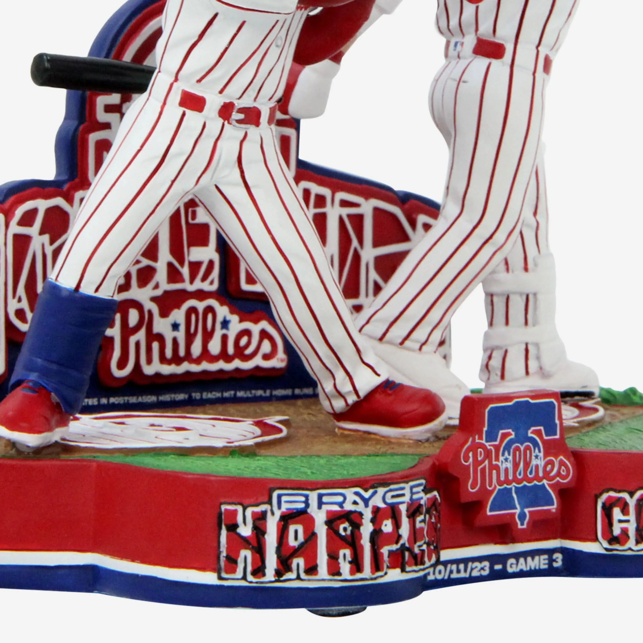Bryce Harper & Nick Castellanos Philadelphia Phillies 2023 NLDS Home Run Dual Bobblehead