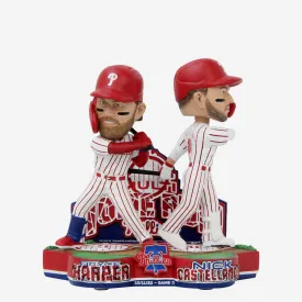 Bryce Harper & Nick Castellanos Philadelphia Phillies 2023 NLDS Home Run Dual Bobblehead