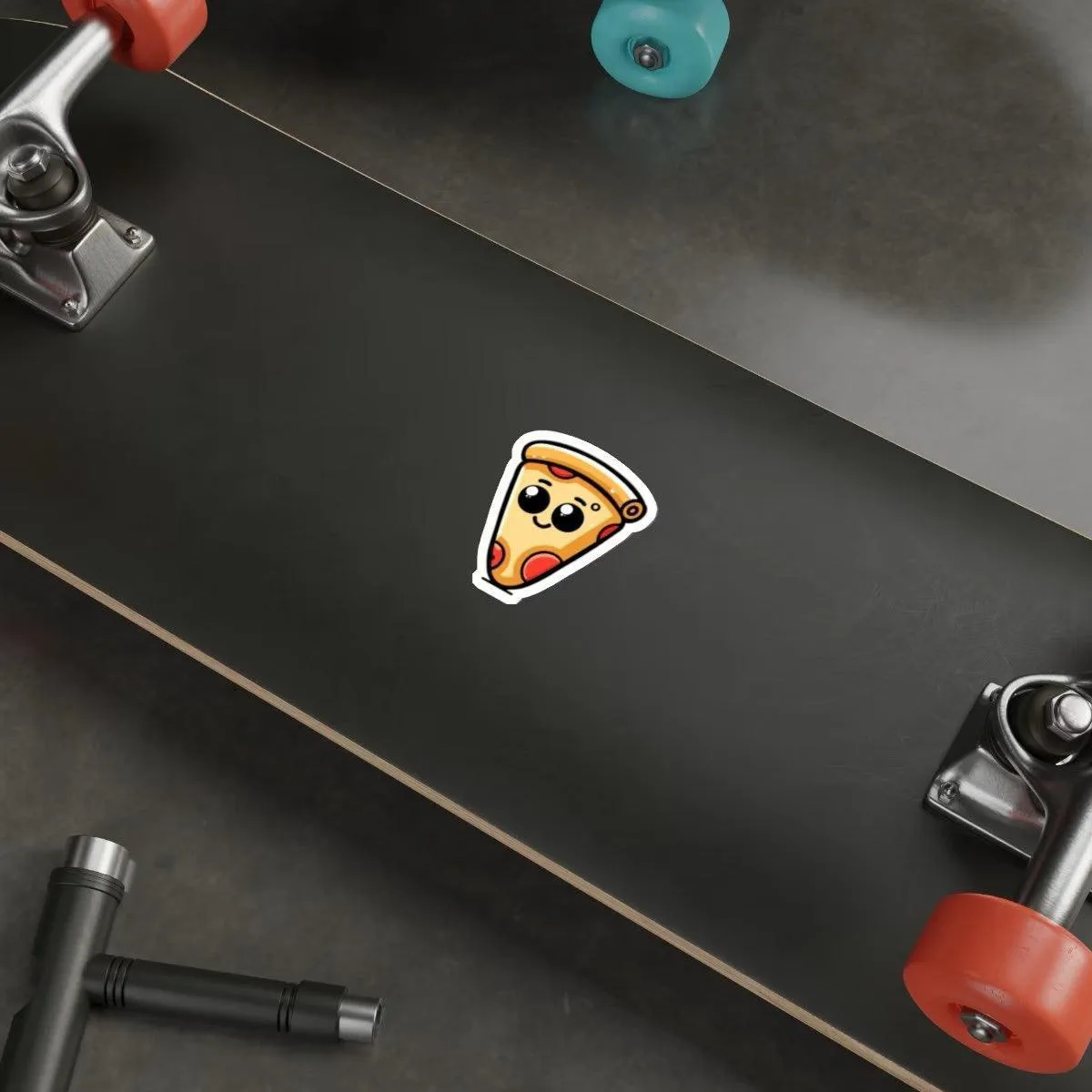 Cute Pizza waterproof Sticker