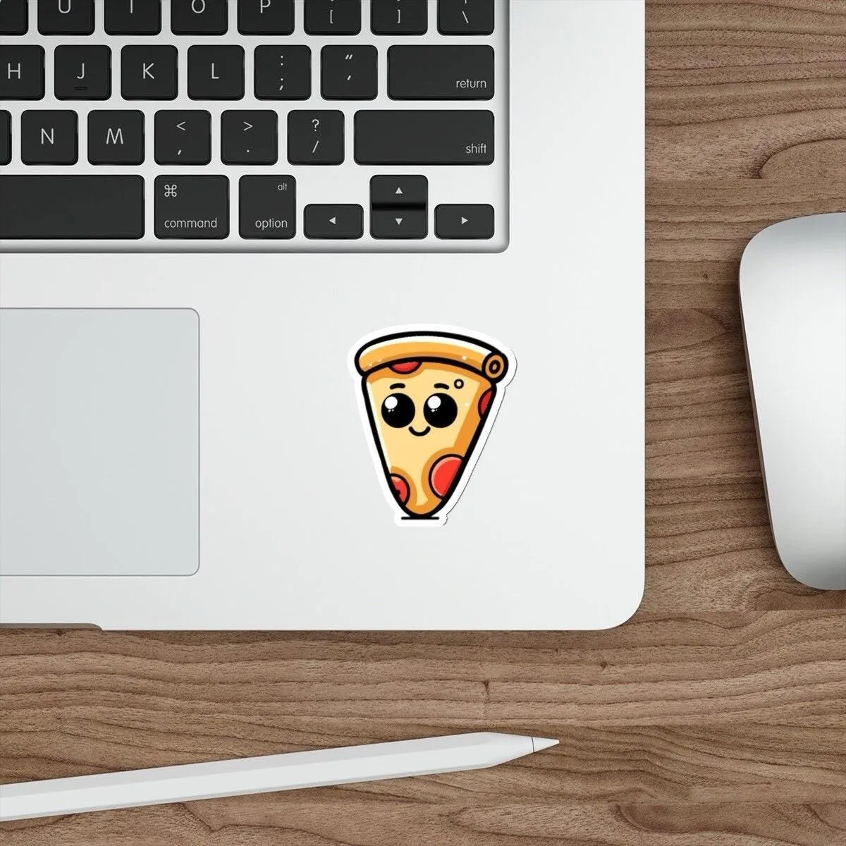 Cute Pizza waterproof Sticker