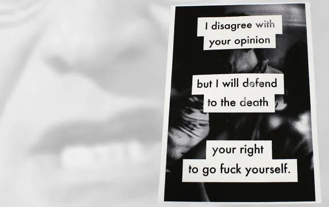 Disagree Print