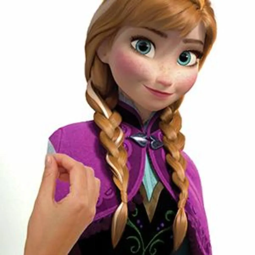 Disney Frozen Anna with Cape Giant Wall Decals
