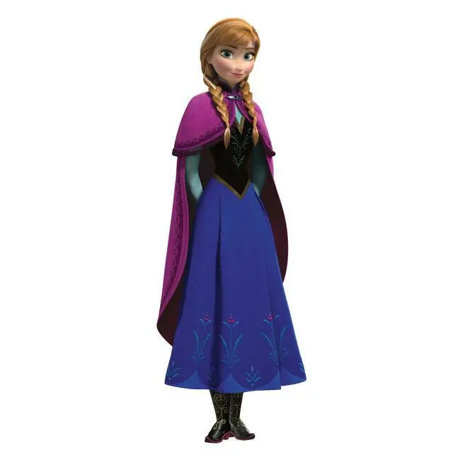 Disney Frozen Anna with Cape Giant Wall Decals