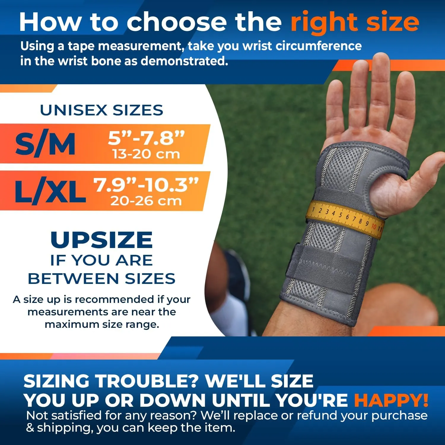 DR. BRACE Adjustable Wrist Brace Night Support for Carpal Tunnel, FSA & HSA Eligible, Doctor Developed, Upgraded with Double Splint & Therapeutic Cushion, Hand Brace For Pain Relief, Injuries, Sprains
