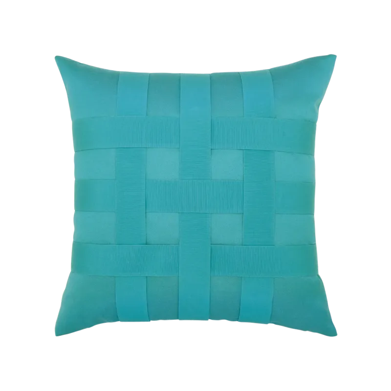 Elaine Smith Basketweave Aruba Pillow