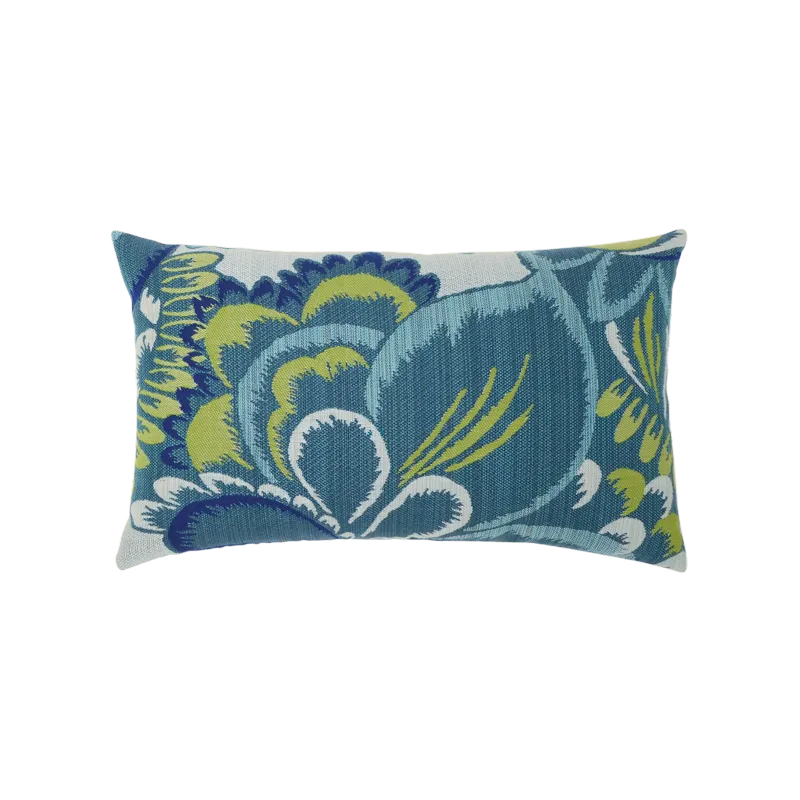 Elaine Smith Floral Wave Pillow