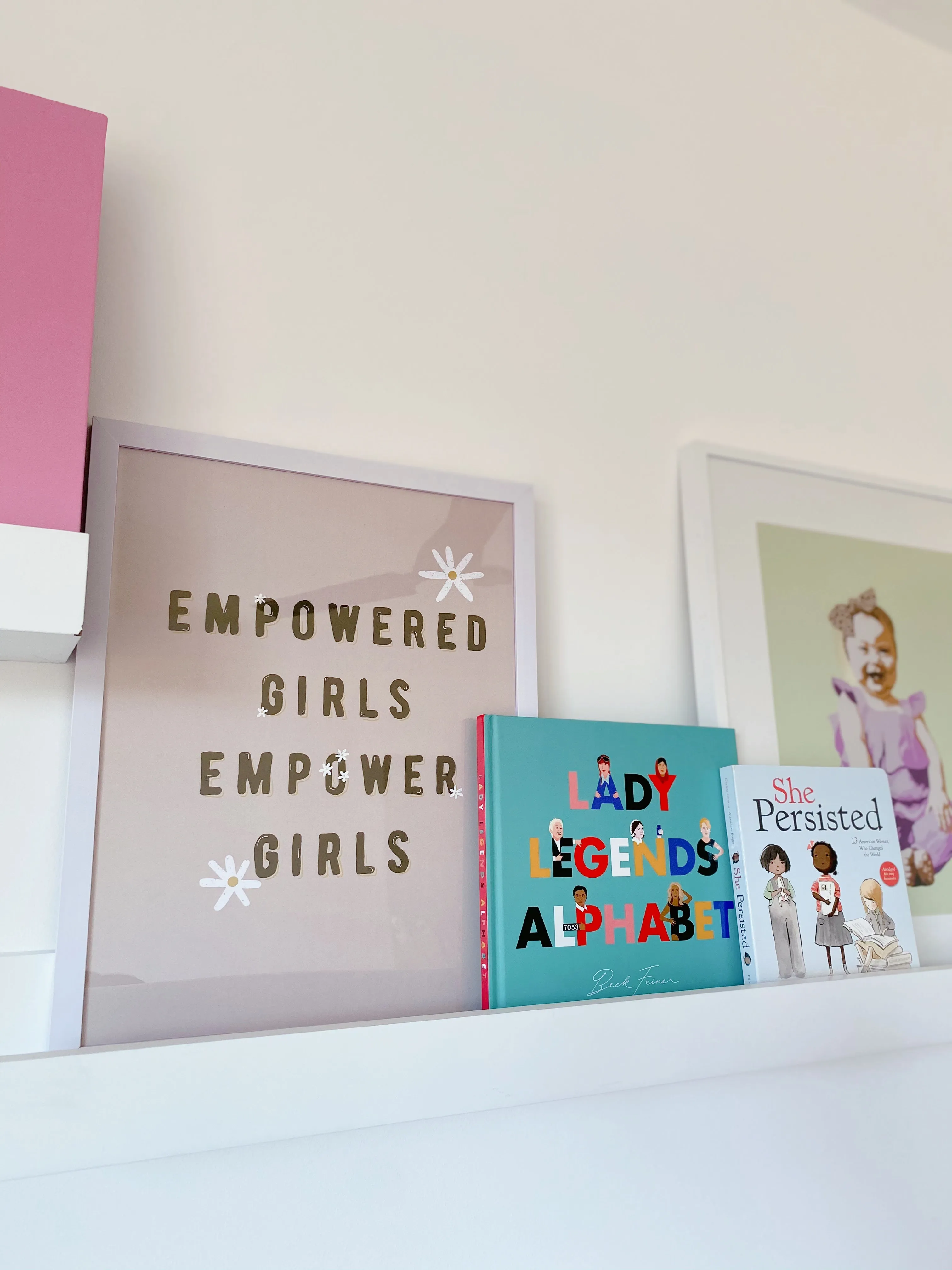 Empowered Girls Empower Girls Art Print