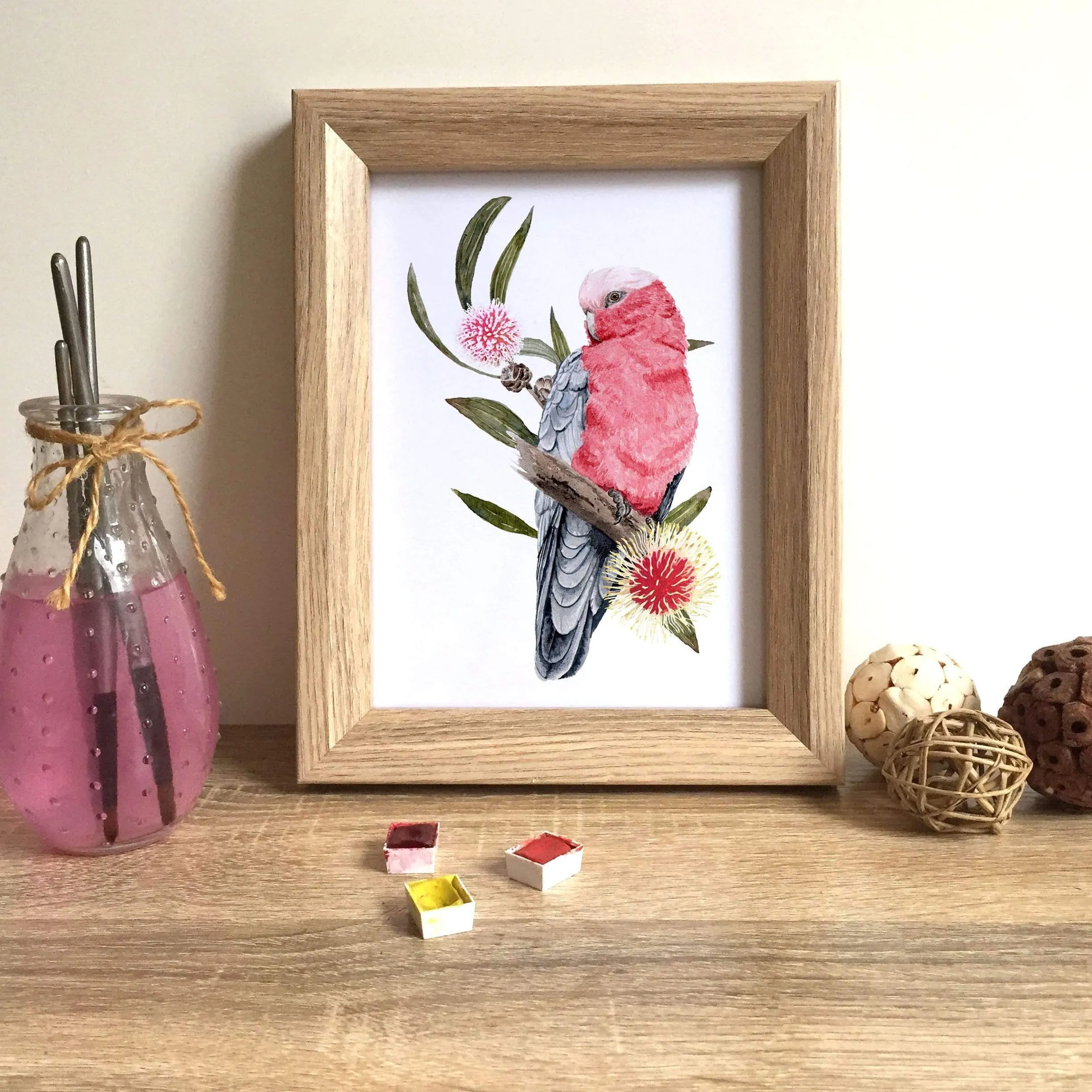 Galah Art Print Front