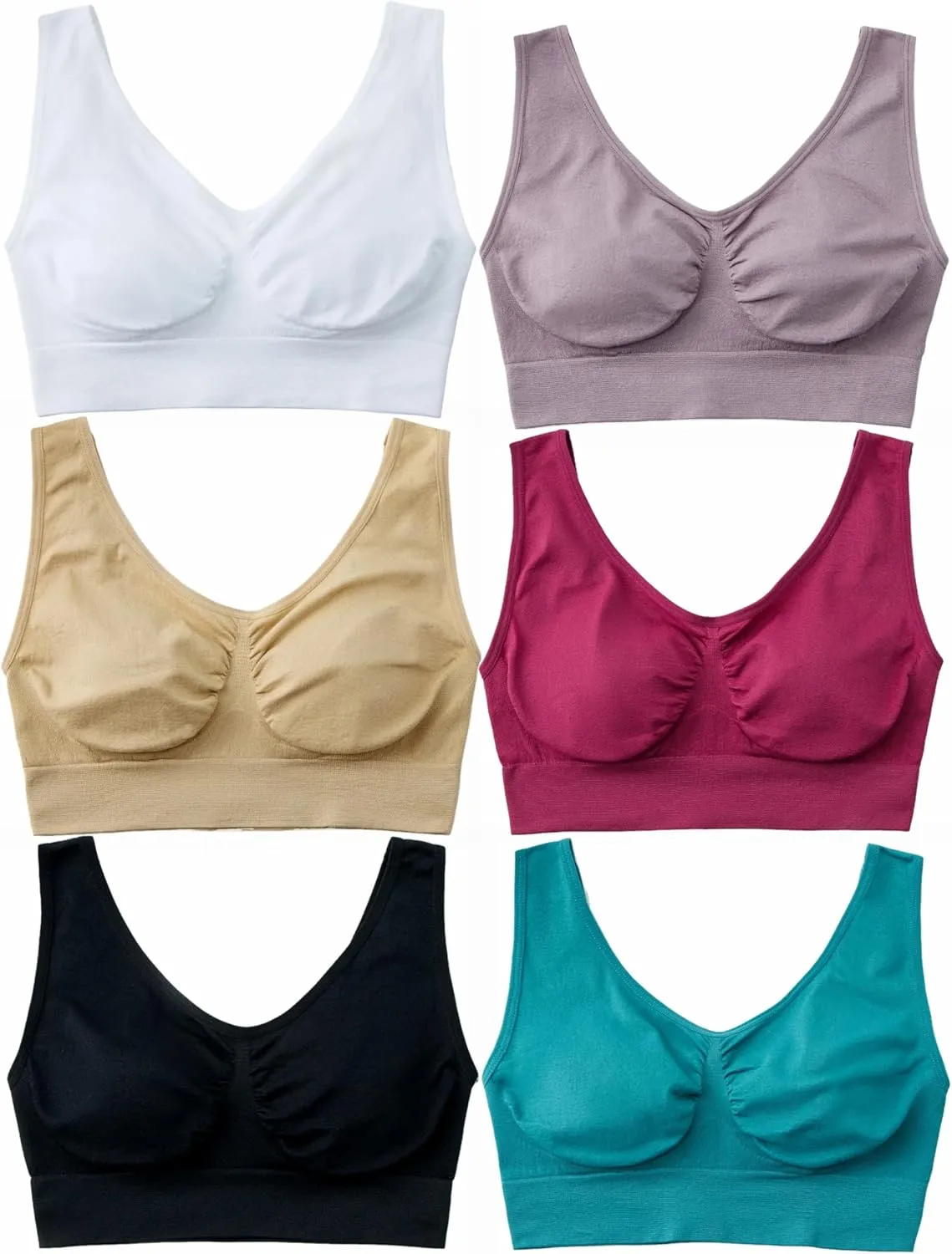 Hiking Gril Women's Comfort Wirefree Bralette Unpadded Sleep Yoga Bra