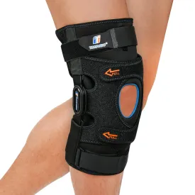 Knee Brace for Men & Women, Hinged Knee Brace with Side Stabilizers, Patella Gel Pad for Maximum Knee Pain Support,Knee Braces for Knee Pain Relief, Meniscus Tear, ACL, MCL Injury or Surgery Recovery
