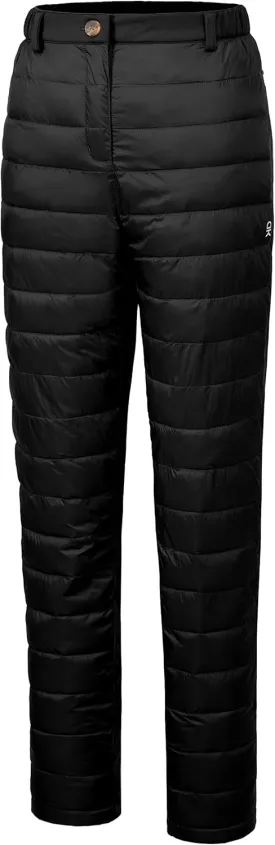 Little Donkey Andy Women's Lightweight Puffy Pants Warm Fleece Lined Insulated Puffer Quilted Pants for Hiking Snow Ski