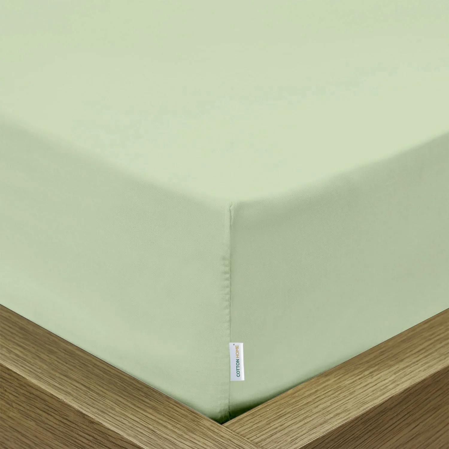 Premium Quality Super Soft Mint Green Fitted sheet 120x200 25 cm with Deep Pockets