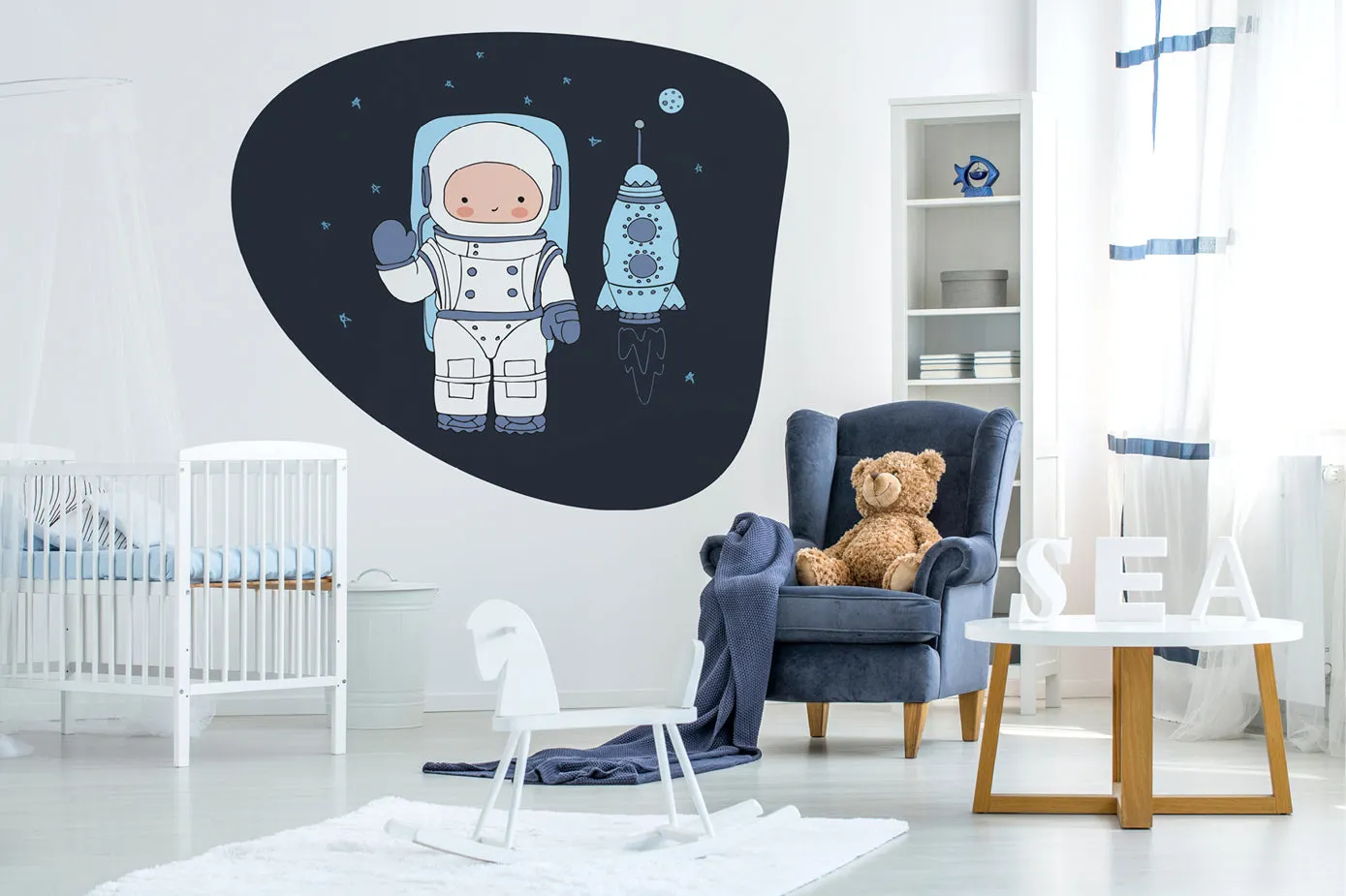"Little astronaut" wall sticker