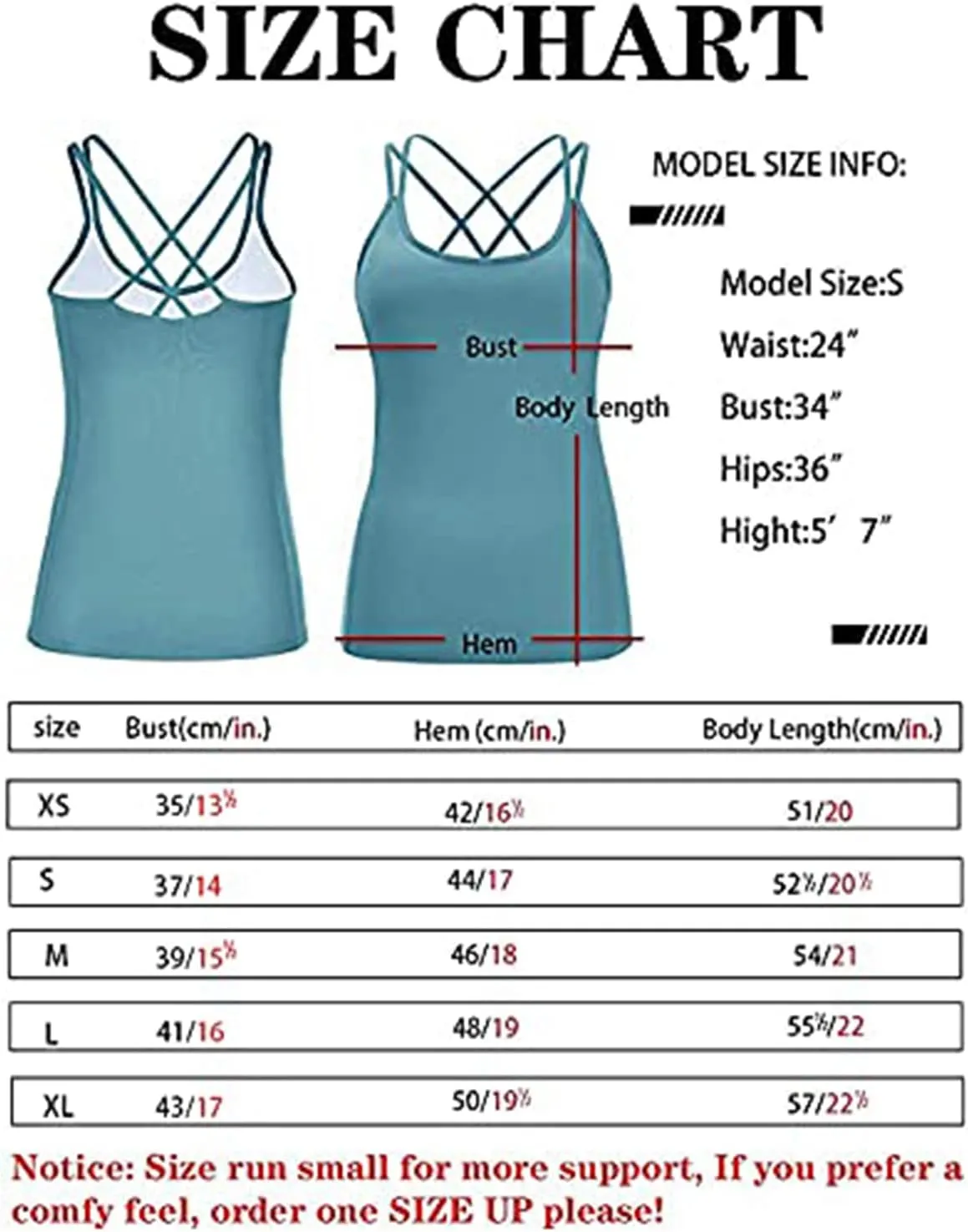 RUNNING GIRL Yoga Tank Tops for Women Built in Shelf Bra B/C Cups Strappy Back Activewear Workout Compression Tops