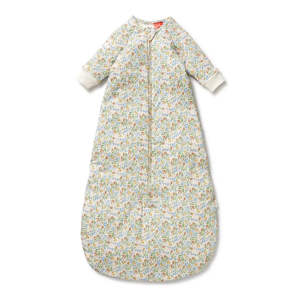 Tinker Floral Organic Long Sleeve Sleeping Bag 3.5 TOG
